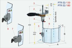 Spindelschutz - Späneschutz für Bohrmaschinen -...