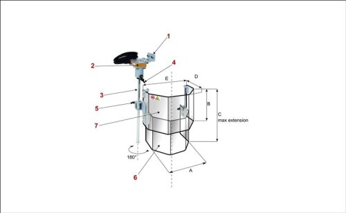 Spindelschutz - Späneschutz für Bohrmaschinen - PTR 05/180
