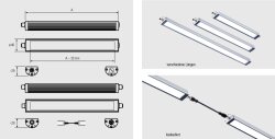 LED Maschinenleuchte für CNC- und EDM Maschinen - Compact Alpha