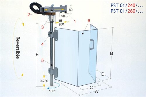Schutzeinrichtung für Stoßmaschinen - PST 01